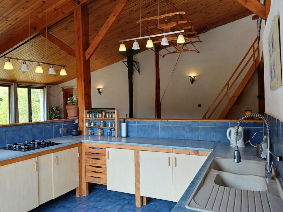 Bright Loft With Mountain And Nature View Sougraigne Екстер'єр фото
