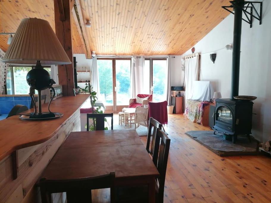 Bright Loft With Mountain And Nature View Sougraigne Екстер'єр фото