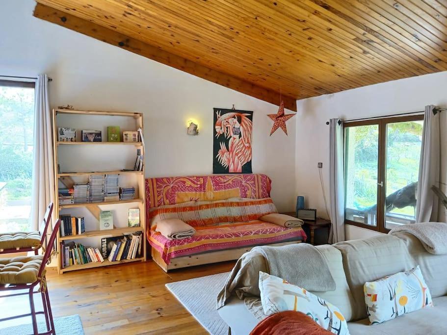 Bright Loft With Mountain And Nature View Sougraigne Екстер'єр фото
