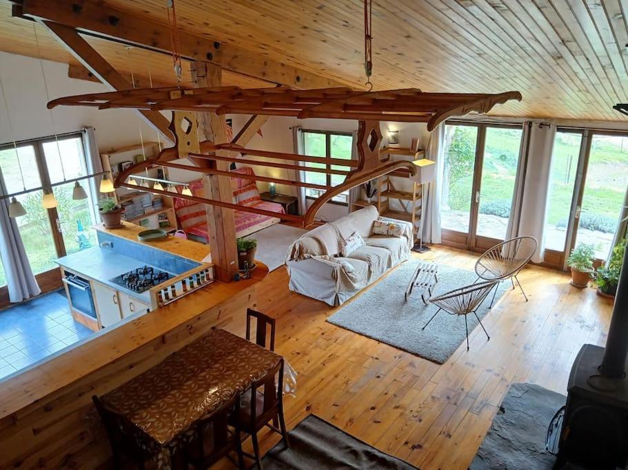 Bright Loft With Mountain And Nature View Sougraigne Екстер'єр фото